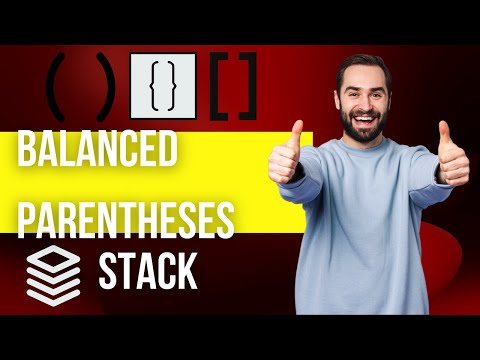 Check for balanced parentheses using stack || Dynamic Programming || Stack || DSA || JAVA