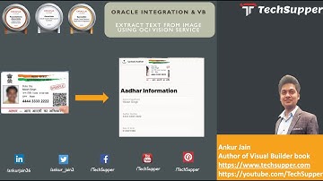 Consume OCI Vision service in OIC and VB to extract information from digital documents | OIC
