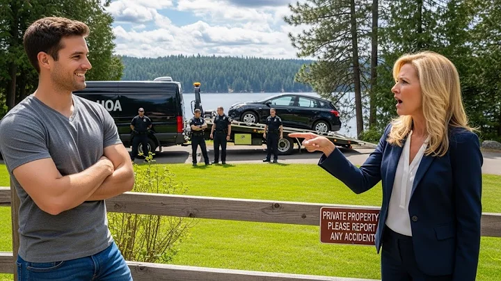 HOA Karen's Son Crashed His Car Into My Fence & Told Cops I Should Pay—They Towed HIS Car Instead!