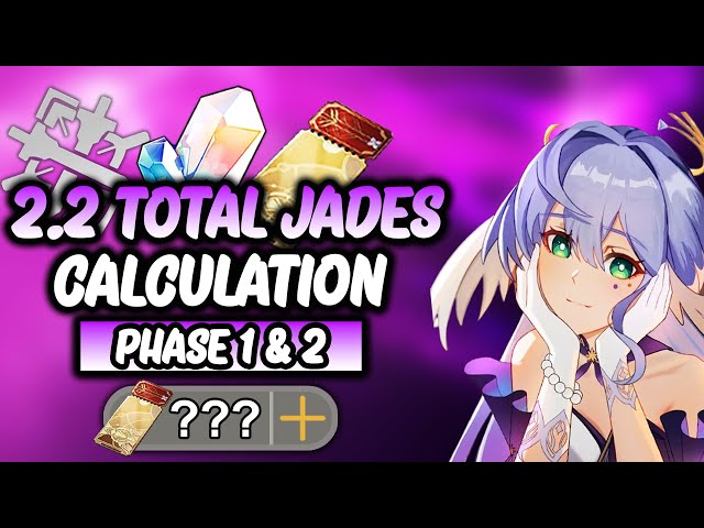 Total Stellar Jades Calculation For Robin & Boothill V2.2 Phase 1 & 2 | Honkai Star Rail class=