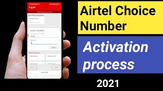 How to get Airtel Choice Number Activation!! Airtel vip number Activation