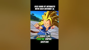 Ssj3 Goku Gt Interacts With Ssj3 Gotenks Lol 🤯 #crashout #ssj3goku #sparkingzero #dragonballz #dbz