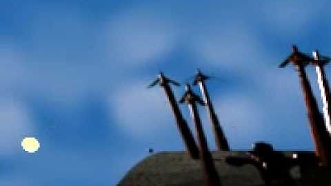 Monkey Island - Blender Test With Crazy Camera