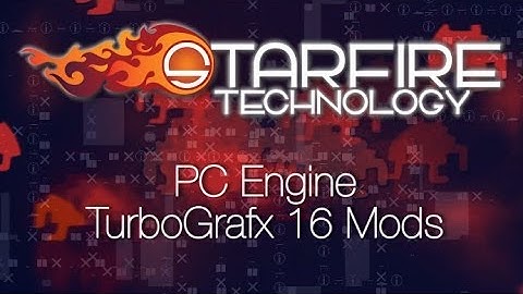 PC Engine/TurboGrafx 16 RGB and S-Video, Backlit logo mods and more!