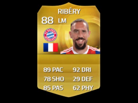 Fifa 15 Franck Ribery 88 Recenzja Piłkarza - YouTube