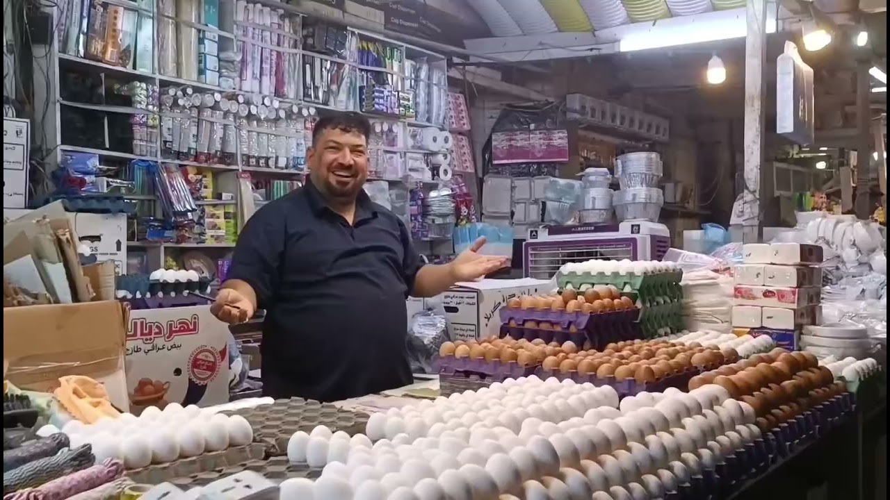 سوق الدهان في كربلاء..