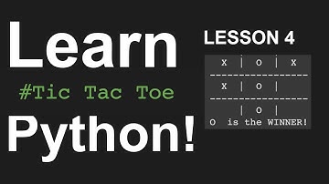 Learn Python - TicTacToe Game!