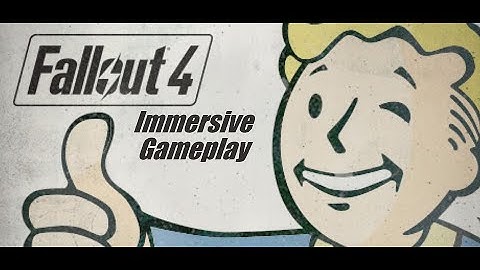 Fallout 4: Immersive Gameplay Mod # 01