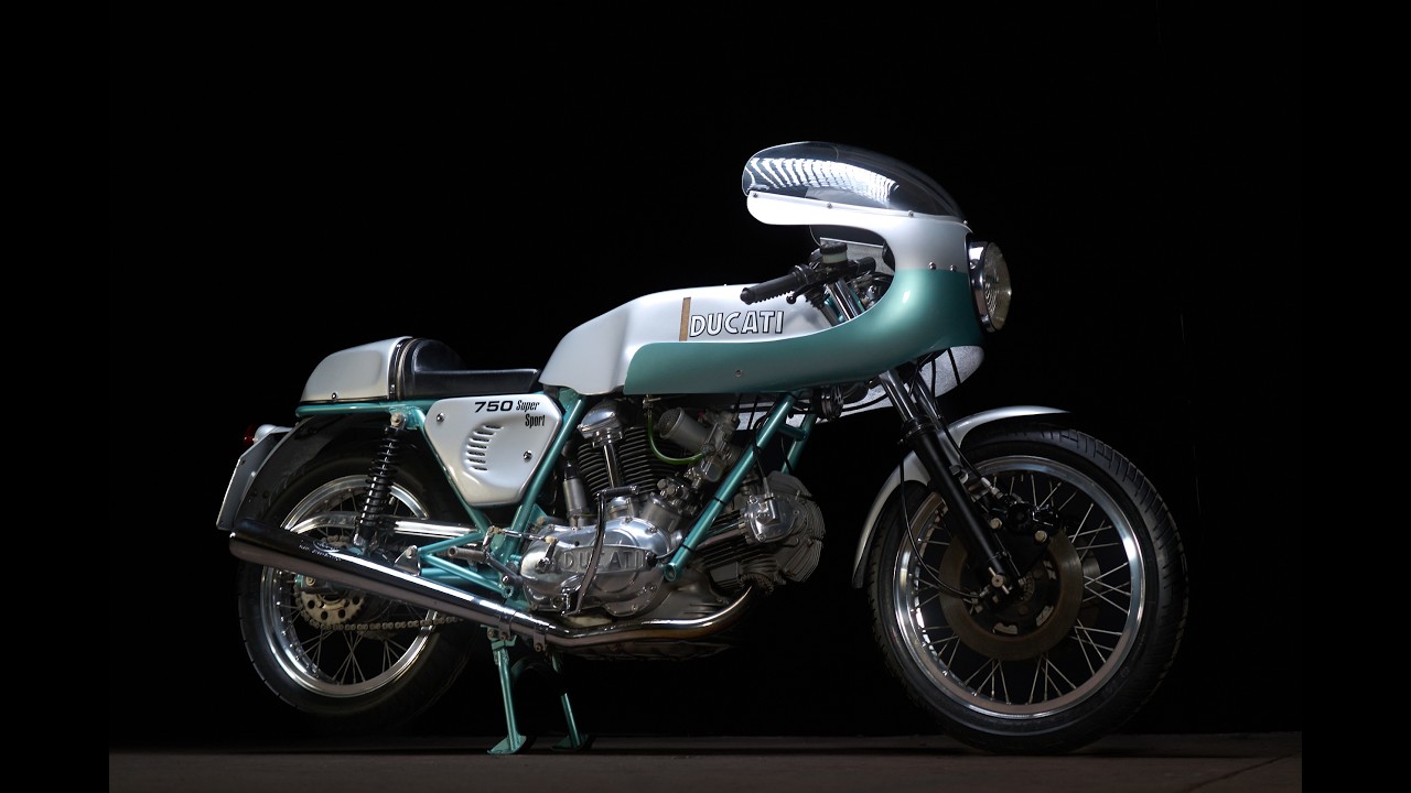 1974 Ducati 750SS start up - YouTube
