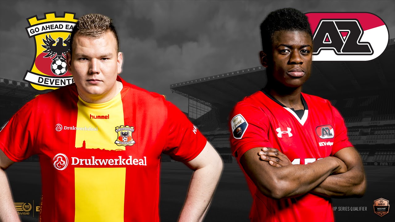 Ian ter Schuur – Aristote Ndunu | Go Ahead Eagles – AZ | Speelronde 18 | E-Divisie