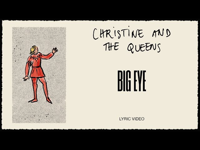 Christine And The Queens - Big Eye (Lyric Video)