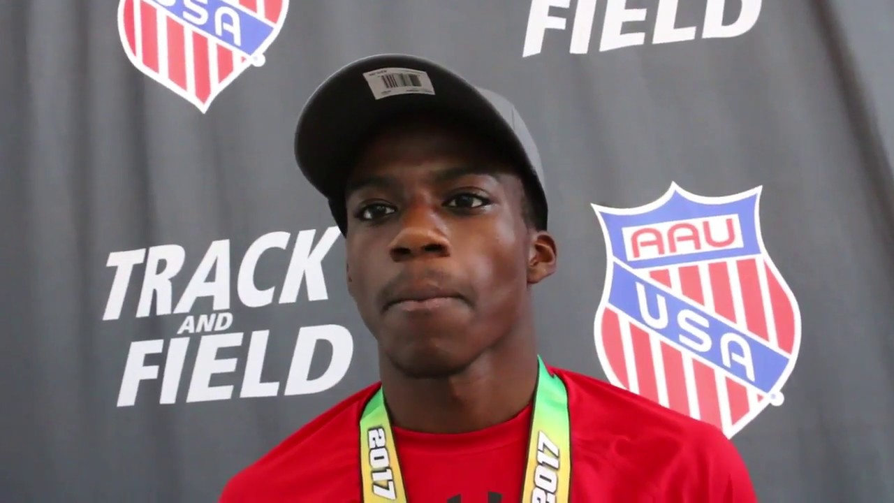 Brandon Miller Wins 1500m Title With Sore Hamstring - YouTube