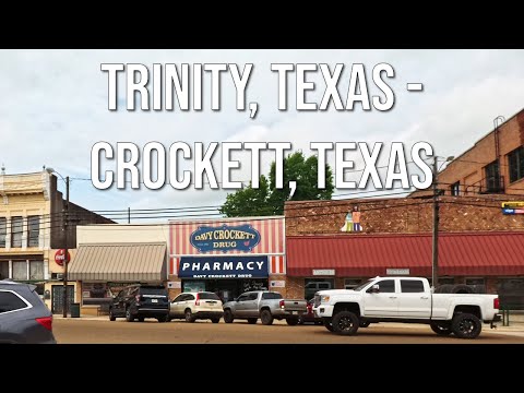 Trinity, Texas to Crockett, Texas! Drive with me on a Texas highway!