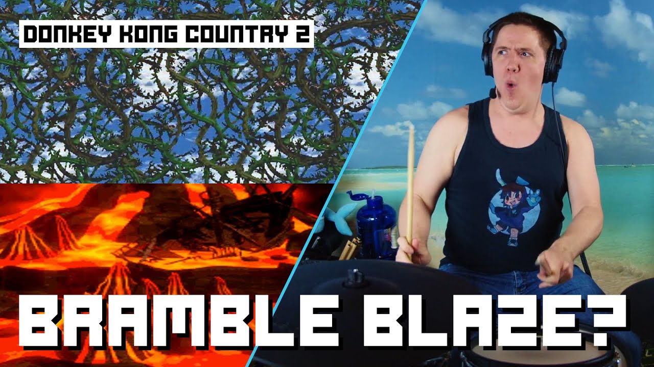 A Mashup Of Stickerbush Symphony And Hot Head Bop | Drum Cover