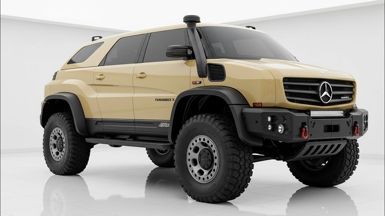 2029 Mercedes-Benz Unimog Frontier X USA – The Future of Extreme