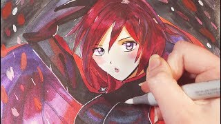 Speed Drawing: RWBY Ruby Rose screenshot 3