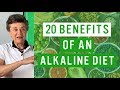 Top 20 benefits of our alkaline diet