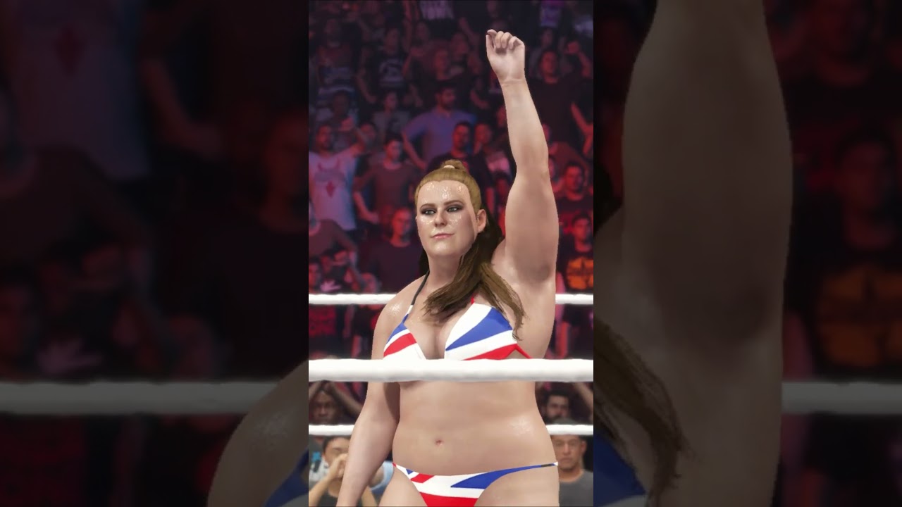 Халк против Пайпер Нивен || Видео игрового процесса боя в WWE2k25 