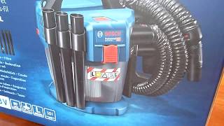 Unboxing Bosch Cordless Wet &amp; Dry Vacuum Cleaner Dust Extractor GAS 18V-10L