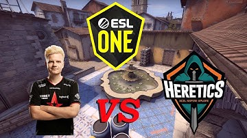 Dupreeh POV (Astralis) vs Heretics - inferno - 25/15 - ESL One Road to Rio