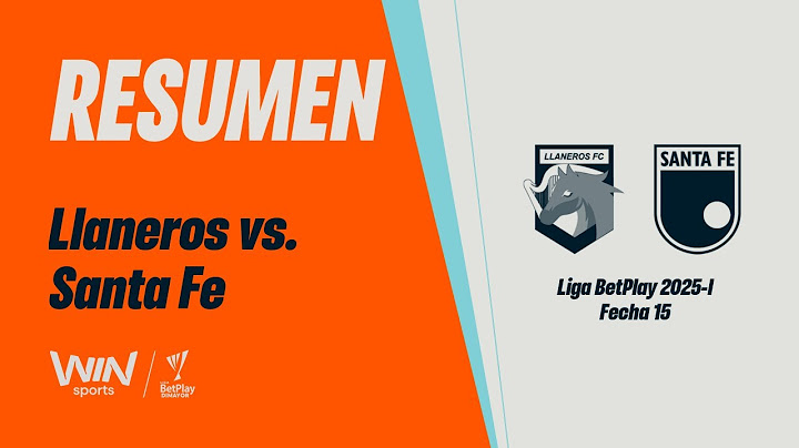 Llaneros vs. Santa Fe (resumen y goles) | Liga BetPlay Dimayor 2025-1 | Fecha 15