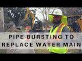 How to replace 600 feet of water main in 2 hours with pipe bursting