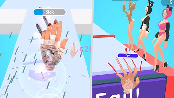 Hand Evolution Runner - All Levels Gameplay Android iOS / New Update !!