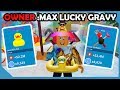 The OWNER HACKED My Account.. He Gave Me MAX LUCK! - Roblox Unboxing Simulator