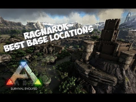 Ark Ragnarok Top Best Base Locations Updated Map Showcase Pvp Pve Youtube Cool Base Areas Ragnarok Entire Map 2022