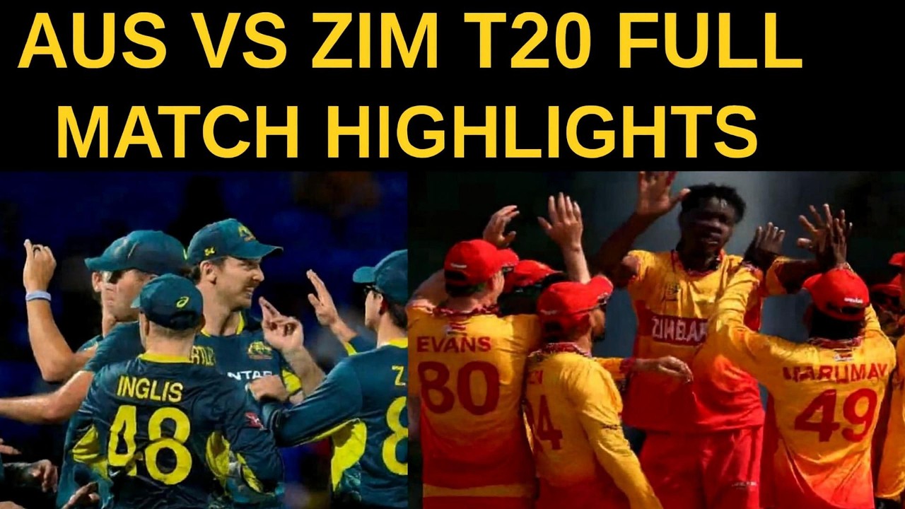 AUSTRALIA VS ZIMBABWE T20 WCC 2026 FULL MATCH HIGHLIGHTS | REALISTIC GAMEPLAY | @GamerCricket26