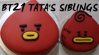 BTS  방탄소년단 TATA’S SIBLINGS CAKES | FAMILIES & RIVALS| #stayhome and BAKE #withme