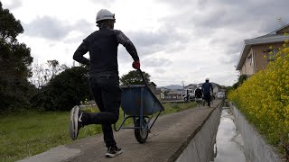 To repair a canal, 80kg of concrete will be transported over 20km.