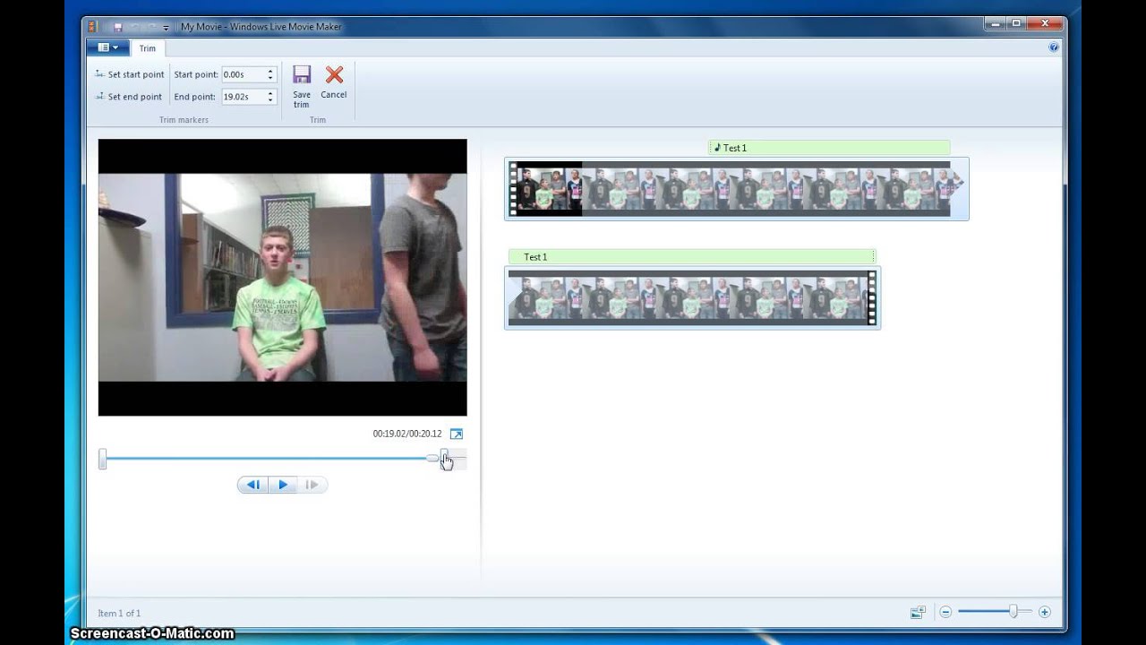 Trim, Split, Slow Motion and Seperate Audio in Windows Movie Maker