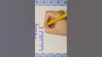 the best & easy way to write an assignment | title page #writinginspiration #youtubeshorts