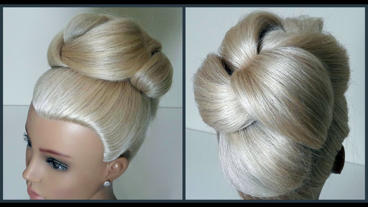 Super Bystryj Vechernij Puchok Krasivye Pricheski Light Hairstyles Beautiful Hairstyles Youtube