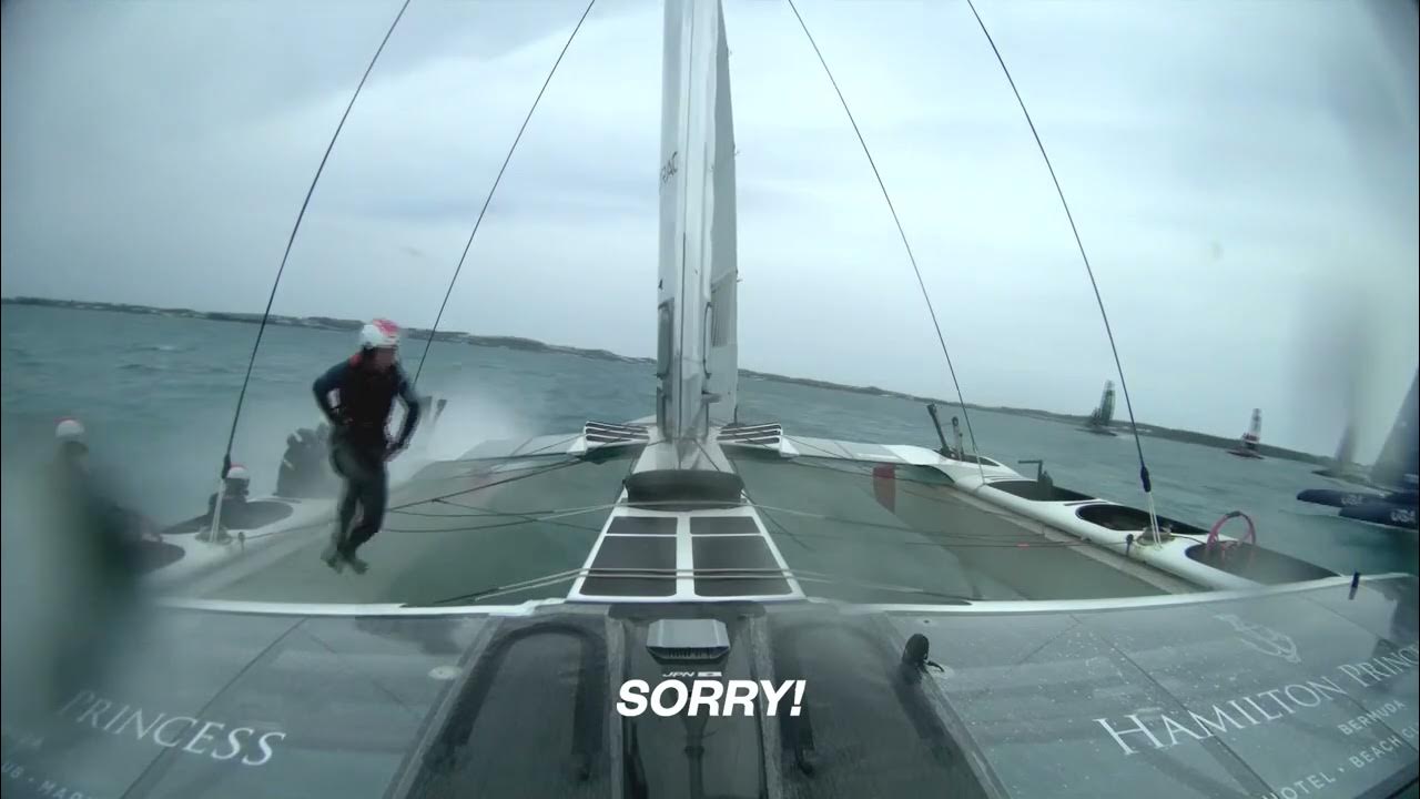SailGP Disaster in Bermuda 2021 YouTube
