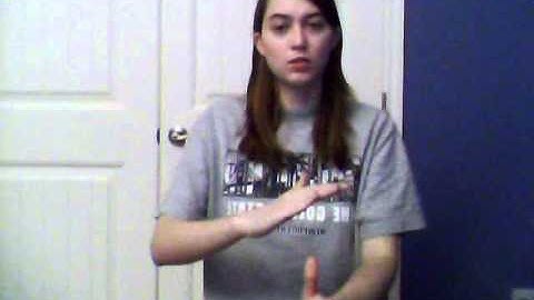 ASL: 101 Expressive Video Assignment 3 S.S.