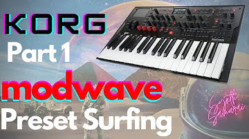 NEW KORG MODWAVE PRESET SURFING (PART 1) | THAT SYNTH SHOW