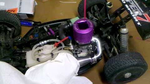 First startup new 8 port Hyper .21 in my Ofna TQ