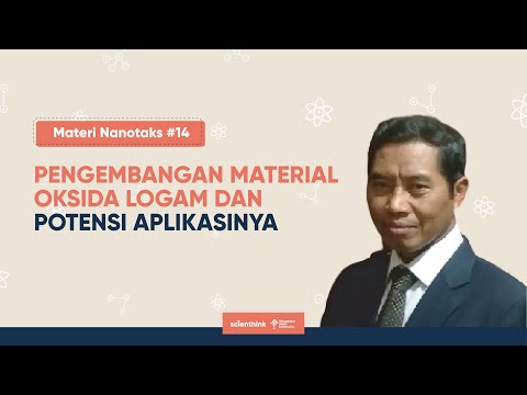 Webinar Zoom | Inspirasi Ilmuwan: Pengembangan Material Oksida Logam dan Potensi Aplikasinya