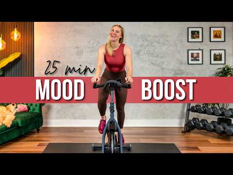 25 min MOOD BOOSTING Supersets Indoor Cycling Workout