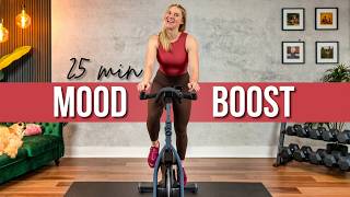 25 min MOOD BOOSTING Supersets Indoor Cycling Workout
This ride combines strength and cardio for a metabolism-boosting indoor cycling workout! This is a high-energy ride with fun songs and lots of tough pushes! You will feel unstoppable after this one!
IMPORTANT! The RPMs noted throughout the ride are just a range. Make sure to ride where you feel comfortable, which may be above or below the range indicated.
Need a longer WARM-UP? https://youtu.be/tOjKOmtPcqs
MY LINKS:
Looking for indoor cycling shoes?- https://ride.shimano.com/KCF15
Amazon Storefront- https://www.amazon.com/shop/kaleighcohenfitness
Like to know about my outfit?- https://amzn.to/41ZammW
Become a member here- https://www.buymeacoffee.com/kaleighcohen
KCF merch- https://kaleighcohen.com/shop/
Spotify playlist- https://open.spotify.com/playlist/5dmDeiAqe19rqOVbcLi3n4?si=5f5b460ff1c146d6
Instagram- https://www.instagram.com/kaleighacohen/
Facebook- https://www.facebook.com/kaleighcohenfitness
ADD IT:
ENCORE!- https://youtu.be/qjEWzgxgQVo
DESSERT!- https://youtu.be/Fo85OzuBjE8
RESISTANCE for my classes
You always want to feel something under your feet, this will ensure you are doing the work, prevent you from bouncing in the saddle, and protect your knees!
6 - Working your way up that hill | Moderately Light
7 - Mid-hill already, you can definitely feel this! | Medium
8 - This is where heavy really starts to kick in | Moderately Heavy
9 - We are really starting to climb now! This is a challenging resistance! | Heavy
10 - Top of your hill! You should be able to keep a smooth pedal stroke. | VERY Heavy
Watch this for more detail: https://youtu.be/8DbpBXGAB8Q
POSITIONS for my classes
1st position: Seated position.
2nd position: Standing with hands at the front of handlebars, also called jogs.
3rd position: Standing with hands at the end of handlebars, also called climbs.
Over the Saddle: 3rd position, hips shifted back slightly and chest over the front of the handlebars.
Jumps: seated to 2nd position.
Freezes: 2nd position, minimizing upper body up and down movement.
Leaps: seated to 3rd position.
The Trio: seated, 2nd, 3rd, 2nd, seated position.
Switchbacks: 3rd to 2nd position.
Tick Tocks: 3rd to over the saddle.
MODIFICATIONS for seated options
2nd position jogs and moves: Stay seated and increase speed a bit, really focus on the pull-up to activate the quadriceps.
3rd position climbs and moves: Stay in the saddle and increase resistance a smidge, really focus on the push-down and pull-up of the pedal stroke to activate the glutes, hamstrings, and quadriceps maximizing power with the heavy resistance.
CHAPTERS:
0:00 - 4:09 WARMING HILL | Dance Like Nobodys Watching by Siine
4:10 - 7:15 ROLLING HILLS | Feel Alive (with Caroline Kole) by Fancy Cars
7:16 - 9:40 FREEZES/JUMPS | Unfinished Business by Sapone
9:41 - 12:27 JOGGING SPEED | Yum by lunaluxe
12:28 - 15:15 INVERTED SPRINTS | One More Time by PAENDA
15:16 - 17:40 INVERTED SPRINTS | Dont Let Go by S.O.
17:41 - 21:19 CLIMBS | Day at the Top by TINKA
21:20 - 24:24 CLIMBS | Watch Me (with Easy McCoy) by Txsh
24:25 - 26:13 COOL DOWN | BREATHE by Phil J.
Some of the links listed above are affiliate links, such as Amazon, and if you make a purchase through the link, I may make a small commission, this is totally free for you, but really does help support these workouts for you! Thank you in advance, it is very much appreciated!
🔴 DISCLAIMER 🔴 When beginning any fitness workout or regimen, it is important to consult your physician to ensure this program is right for you. Do not start this program if your healthcare provider advises otherwise. Any exercises or information on this channel, through videos or comments, will be used at your own risk. Kaleigh Cohen Fitness will not be responsible or liable for the harm, damage, or injury due to any information provided.
Kaleigh Cohen Cycling
Musicbed SyncID:
MB01HKZWHPS3VGB 25 min MOOD BOOSTING Supersets Indoor Cycling Workout