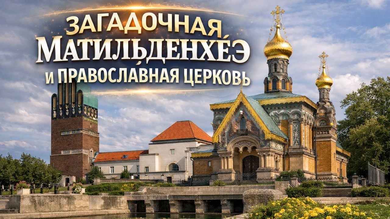 Livestream!!! 🕺Mathildenhöhe & ⛪ Russische Orthodoxe Kirche!!! ⛪Русская православная церковь!