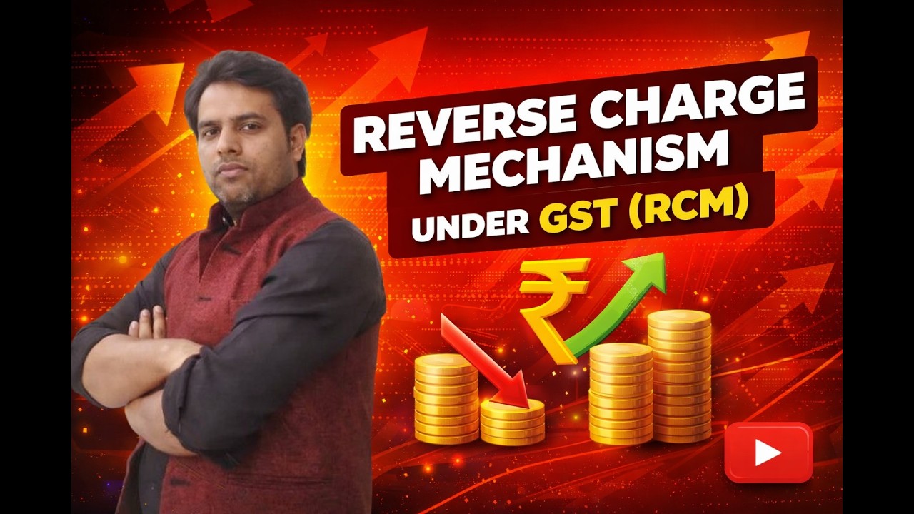 REVERSE CHARGE MECHANISM #gst  REGISTRAION RCM  SCHEME / WHAT IS RCM SCHEME