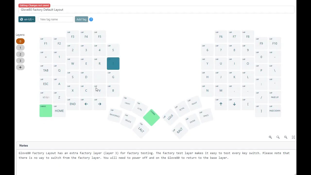 HOWTO: Layout Editor - Modifiers Multiple Press - ctrl alt del - #glove80community Glove80 zmk
