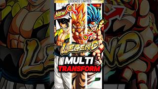 Multi Transforming is finally happening🥹✌!(Dragon Ball Legends) #dragonballlegends #dbl #dblegends