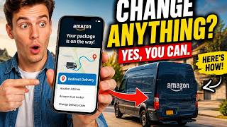 How to redirect a package in transit with Amazon Logistics