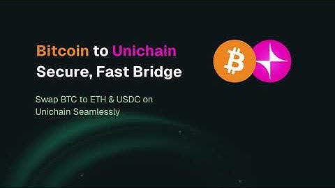 How to Bridge Bitcoin to Unichain (BTC → ETH/USDC) | Fast Cross-Chain Guide