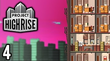 Project Highrise | Fixing These Expenses (Lets Play Project Highrise / Gameplay ep 4)