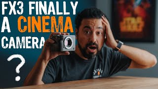 NEW Sony FX3 Firmware Update V3.0 // HOLY 💩